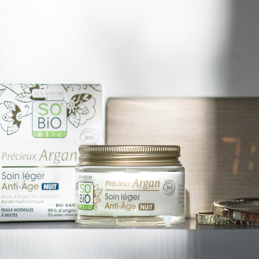 So Bio Etic Organic Argan Anti-Aging Light Night Cream 50ml