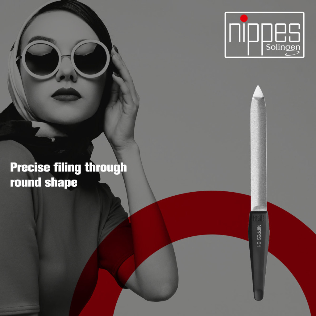 Nippes Sapphire Nail File Coarse & Fine 61
