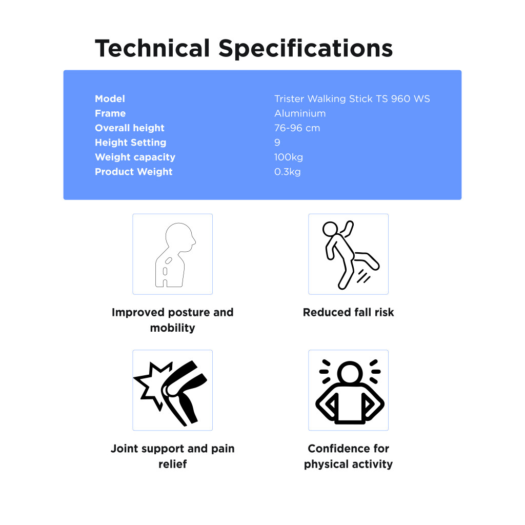 Trister Walking Stick TS 960WS