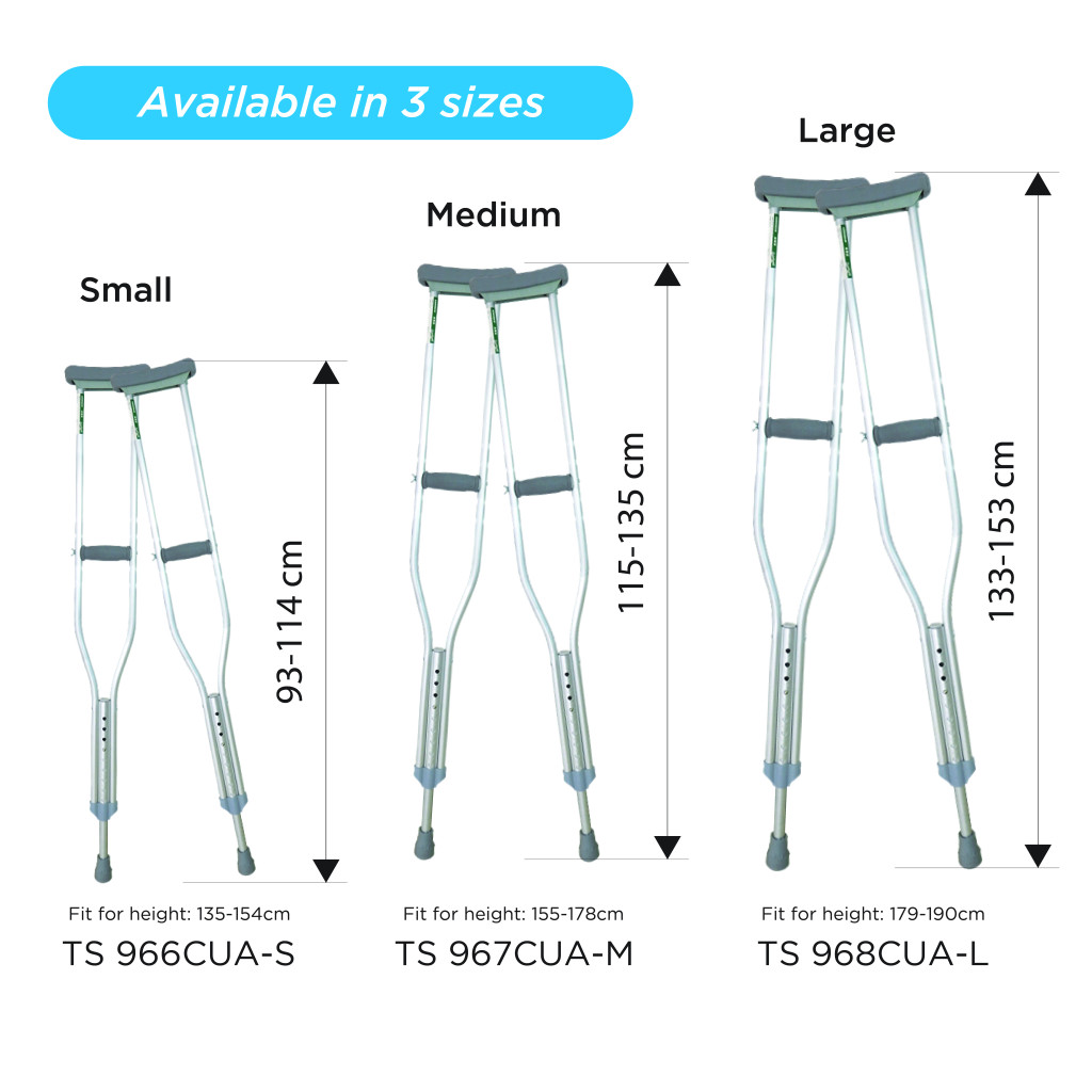 Trister Crutch Underarm Small TS 966CUA-S