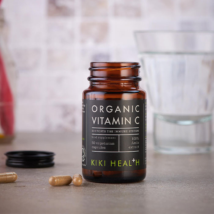 KIKI Health Organic Vitamin C Vegi-Capsules 50s