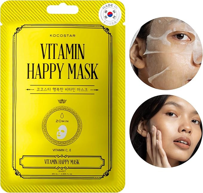 Kocostar Happy Mask Facial Sheet Vitamin 23ml 1s