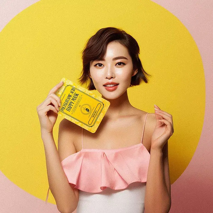 Kocostar Happy Mask Facial Polyglutamic Acid 23ml 1s