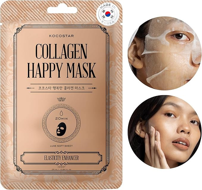 Kocostar Happy Mask Facial Sheet Collagen 23ml 1s