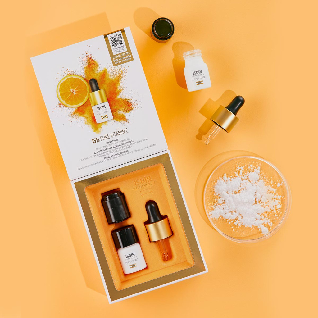 Isdin Isdinceutics Flavo-C Forte Serum 5.3ml 1+1 Free Promo