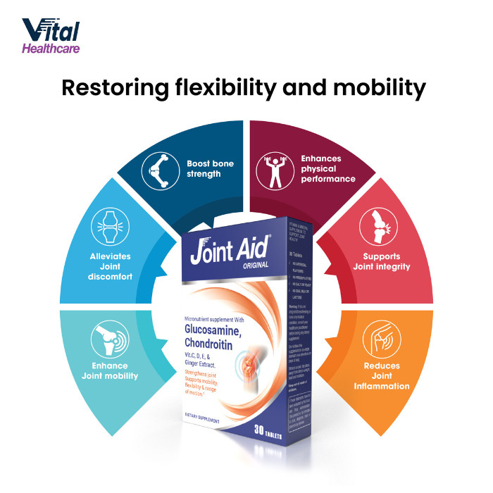 Vital Healthcare Joint Aid Original Tab 30s
