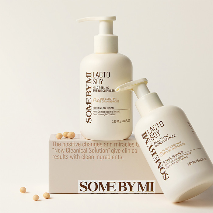 Some By Mi Lacto Soy Mild Bubble Peeling Cleanser 180ml