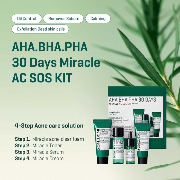 Some By Mi AHA BHA PHA 30 Days Miracle AC S.O.S Kit