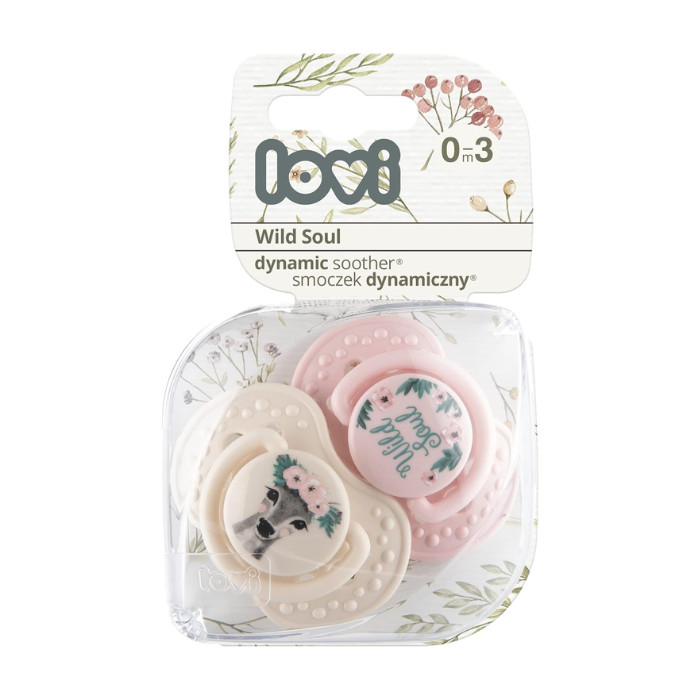 Lovi Dynamic Soother Wild Soul Girl 0-3 M 2s 22882G
