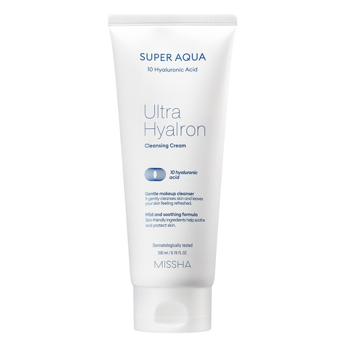 Missha Super Aqua Ultra Hyalron Cleansing Cream 200ml