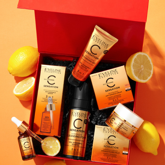 Eveline C Sensation Revitalizing Cleansing Gel 150ml