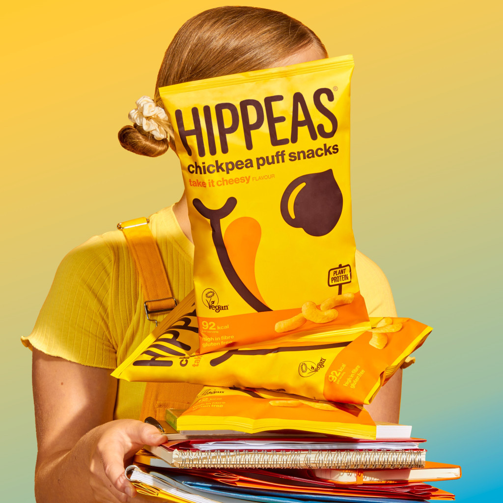 Hippeas Chickpea Puff Snacks Vegan Take it Cheesy 12 x 22g