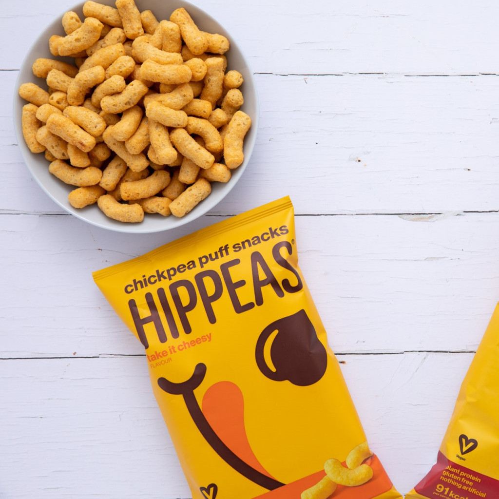 Hippeas Chickpea Puff Snacks Vegan Take it Cheesy 12 x 22g