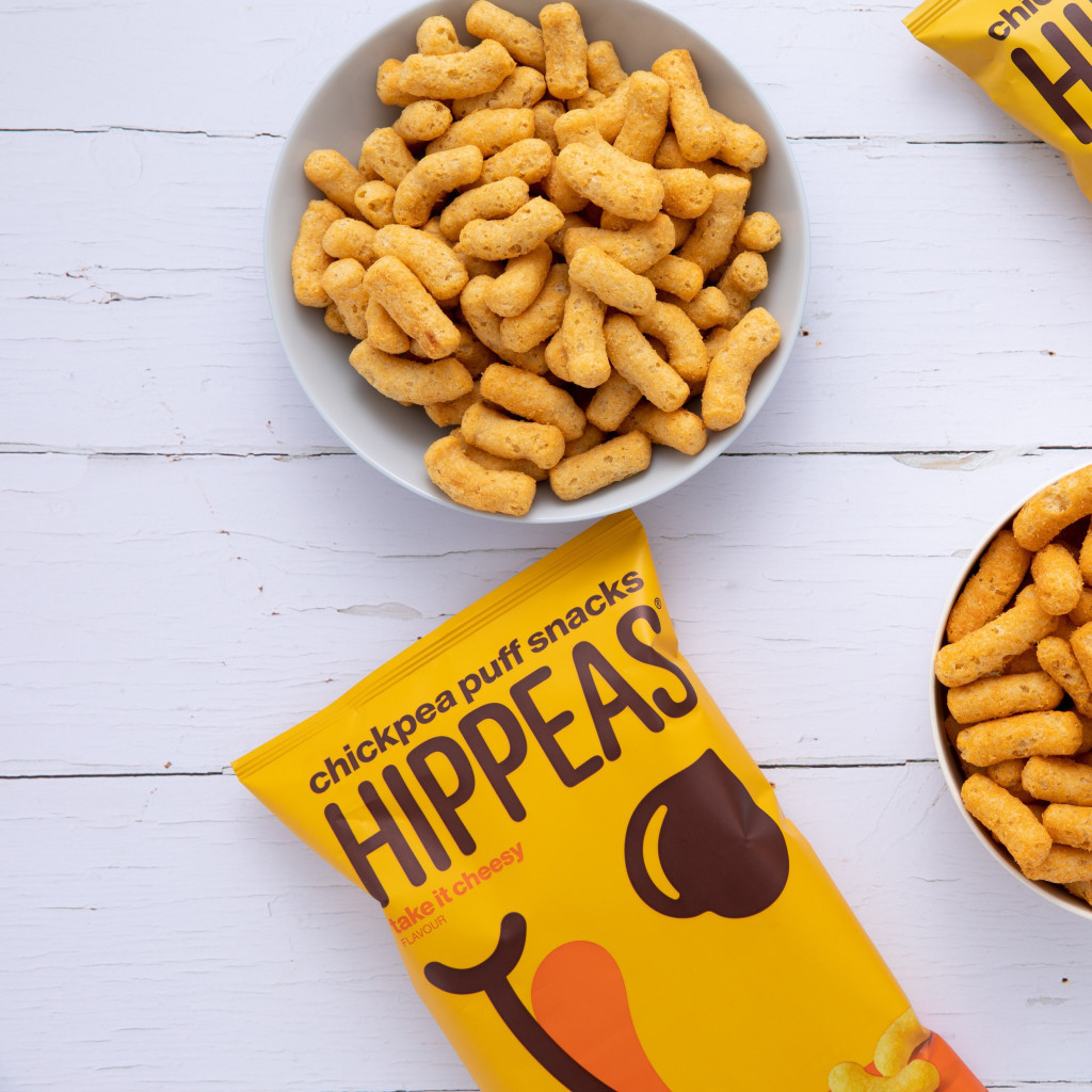Hippeas Chickpea Puff Snacks Vegan Take it Cheesy 8x78g