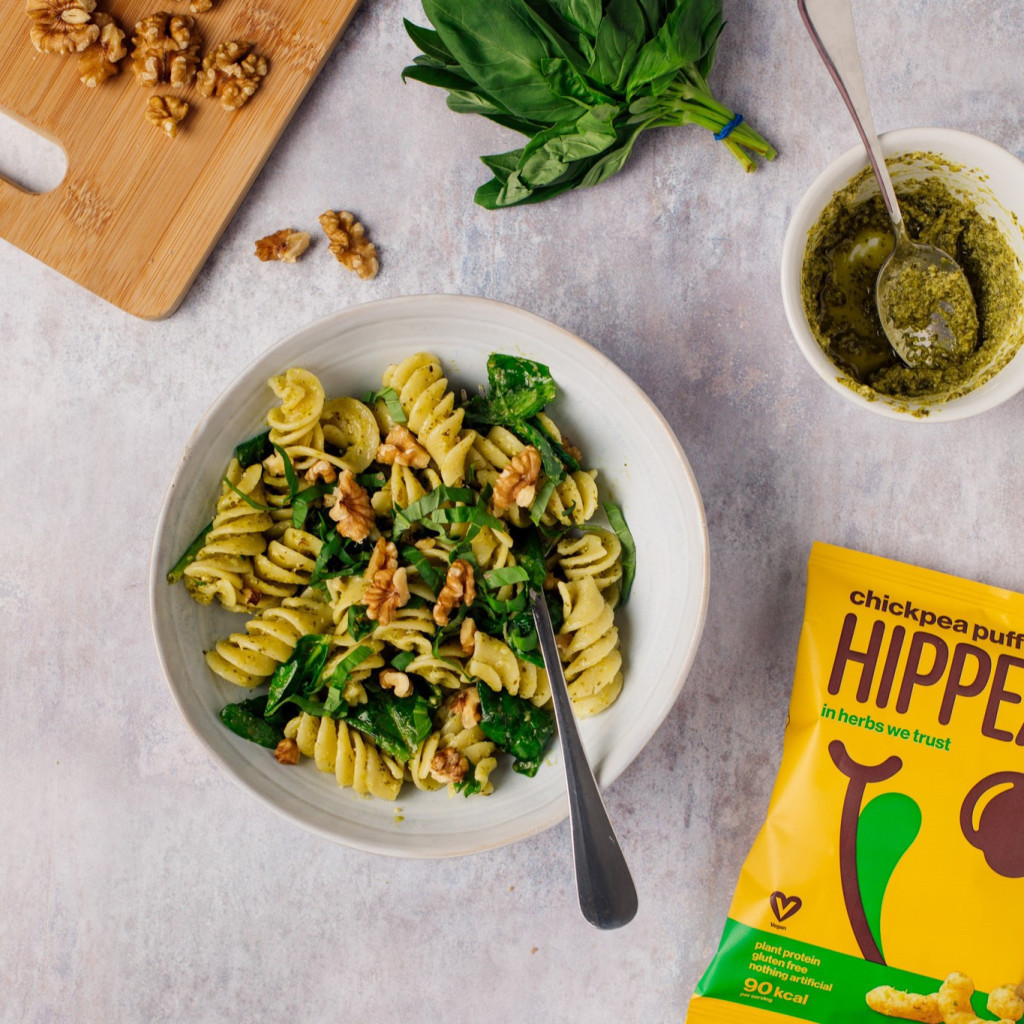 Hippeas Chickpea Puff Snacks Vegan Herbs We Trust 8x78g