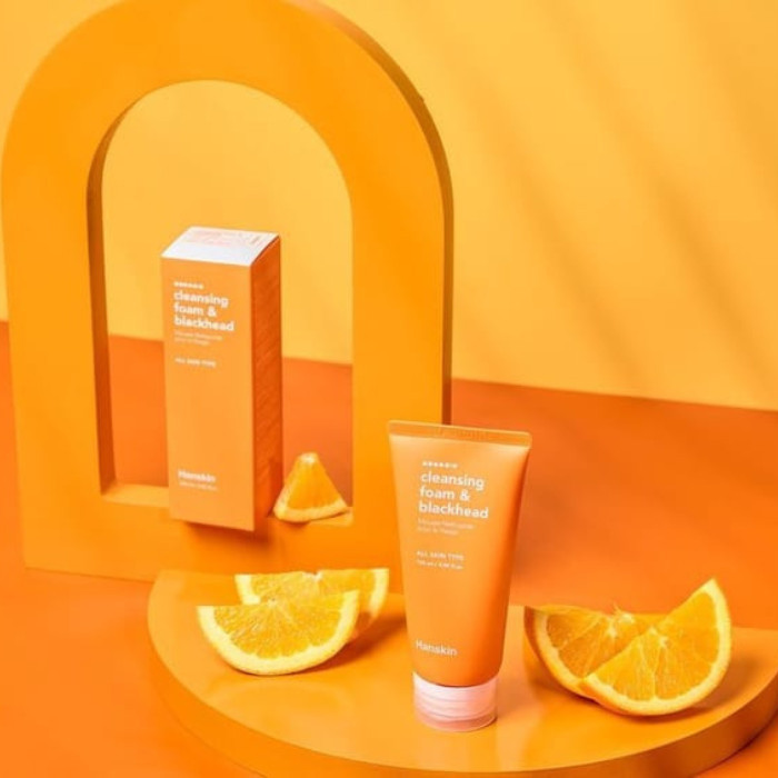 Hanskin Cleansing Foam & Blackhead Mousse 120ml