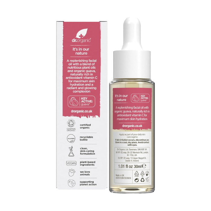 Dr Organic Guava Vitamin C Facial Serum 30ml