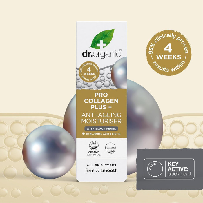 Dr Organic Pro Collagen Plus Black Pearl Cream 50ml