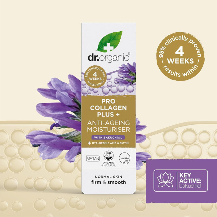 Dr Organic Pro Collagen Plus Bakuchiol Cream 50ml