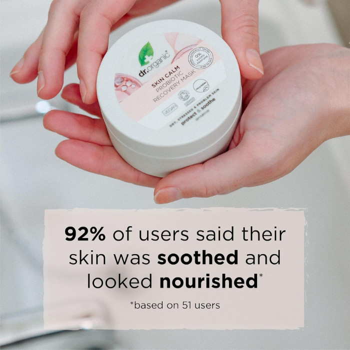 Dr Organic Skin Calm Probiotic Recovery Mask 100ml