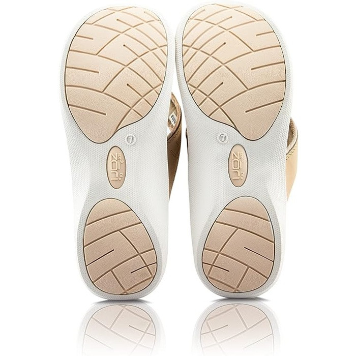 Neat Feat Zori Sandal White/Blush Size 08