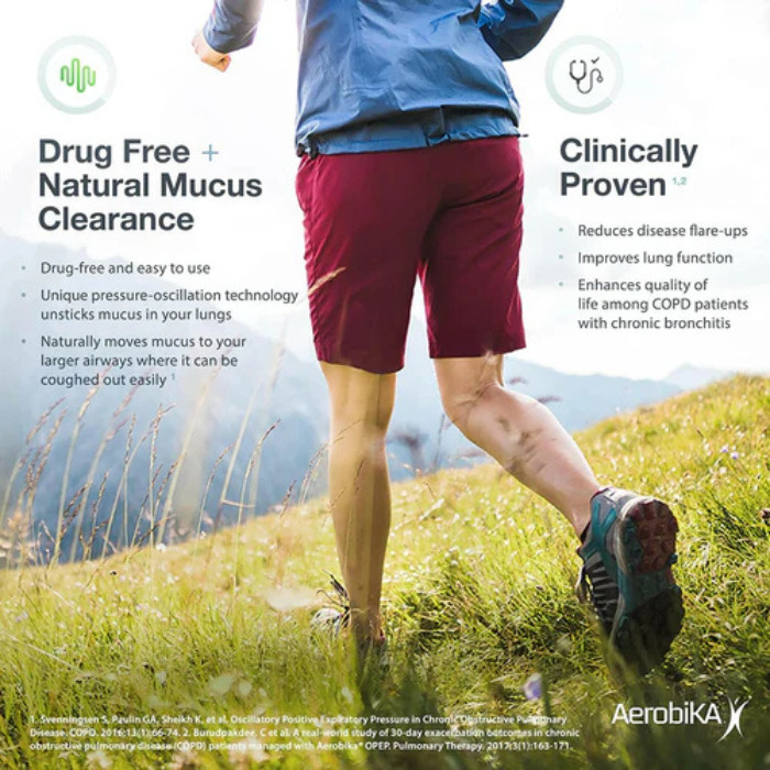 Aerobika OPEP Therapy System Device