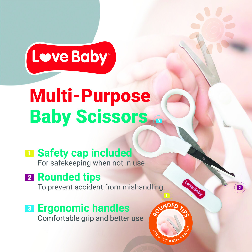 Love Baby Multi-Purpose Baby Scissors 0M+