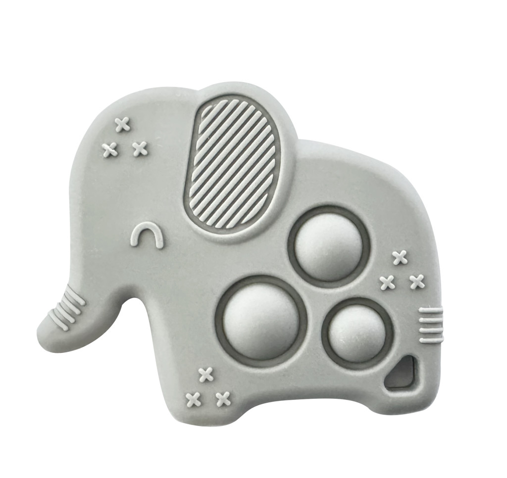 Love Baby Soft Silicone Teether Elephant 1s