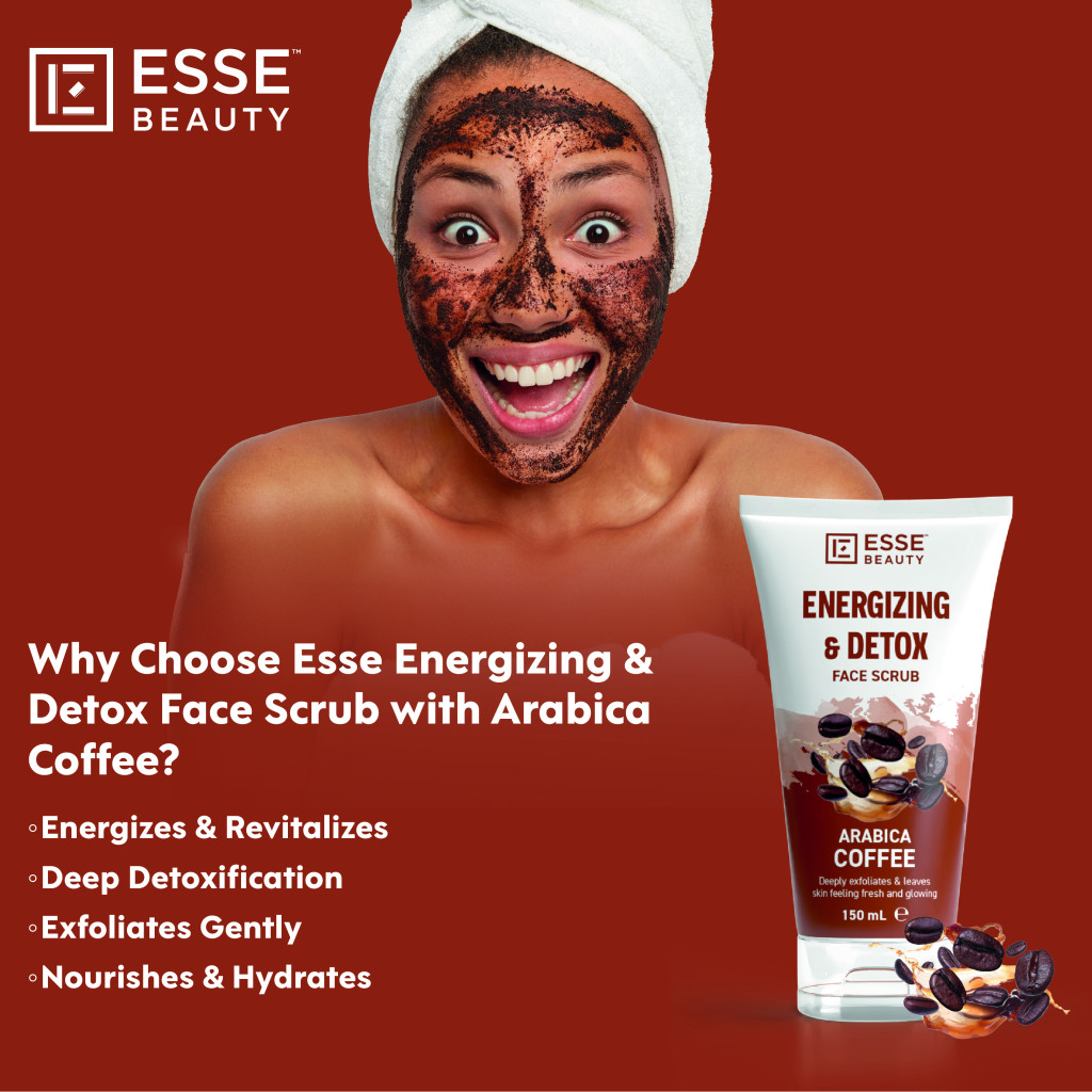 Esse Beauty Energizing & Detox Face Scrub 150ml