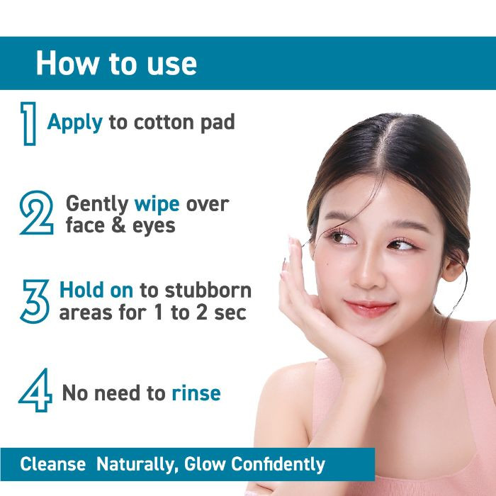 Esse Beauty Micellar Water Hydrating & Refreshing, 97% Natural Origin Makeup Remover for Normal Skin, 250ml