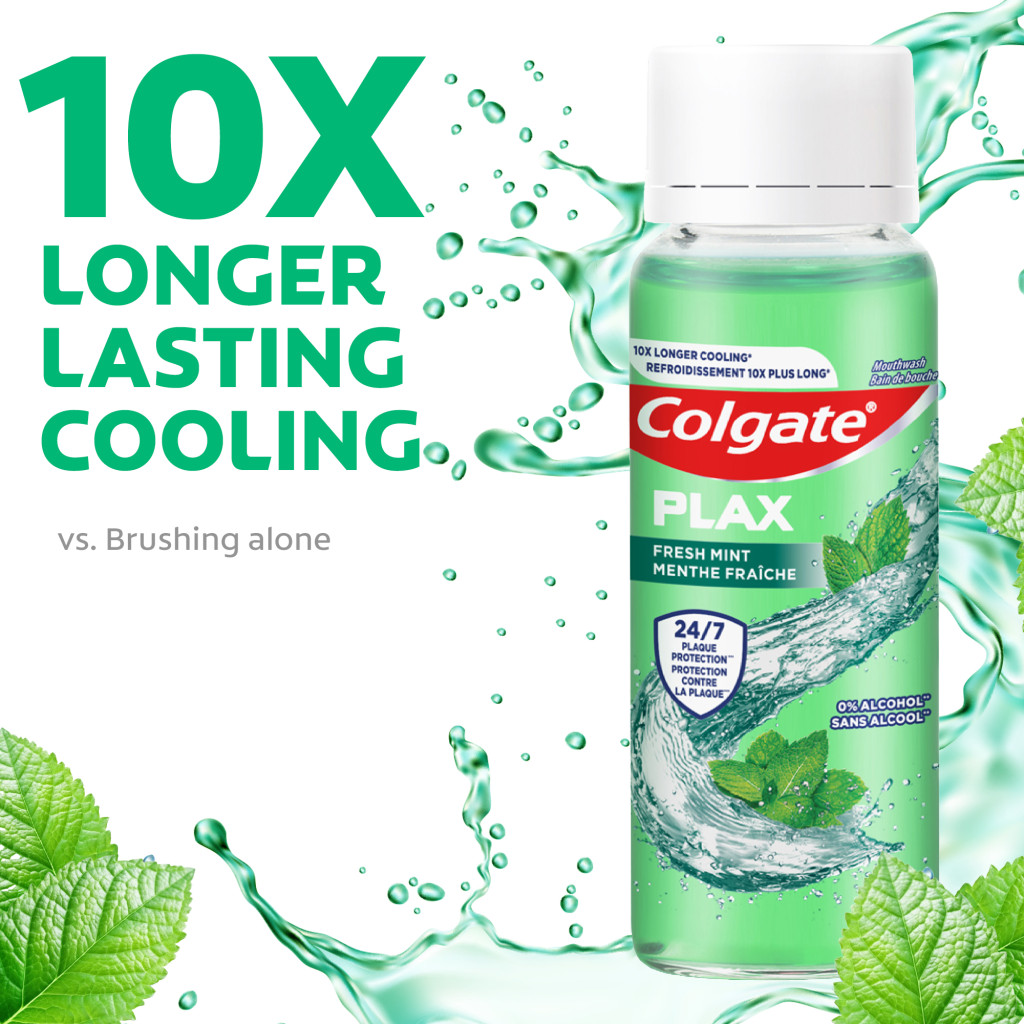 Colgate Plax Fresh Mint Small On-the-Go Mouthwash 100ml