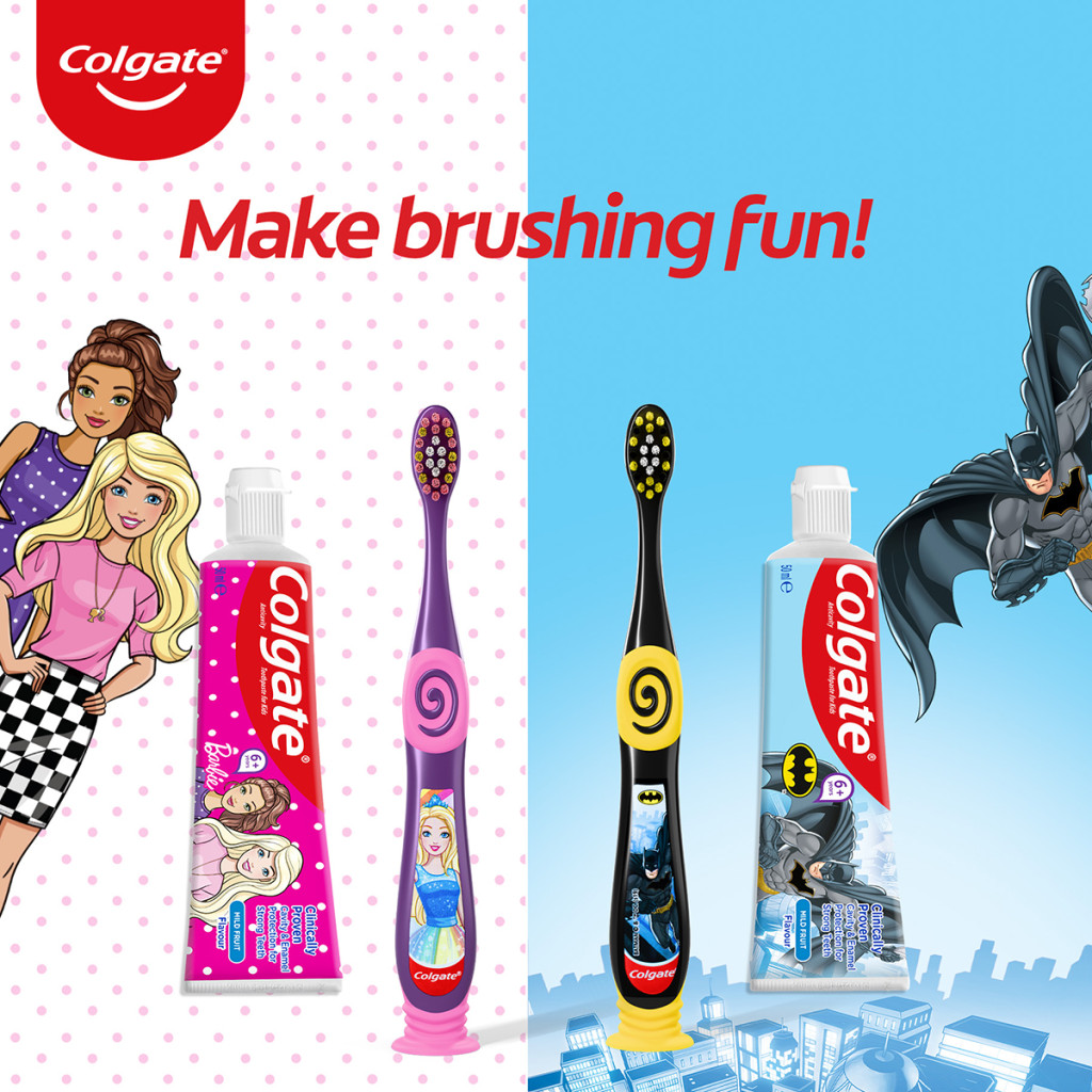 Colgate Kids 6+ years Barbie Extra Soft Toothbrush