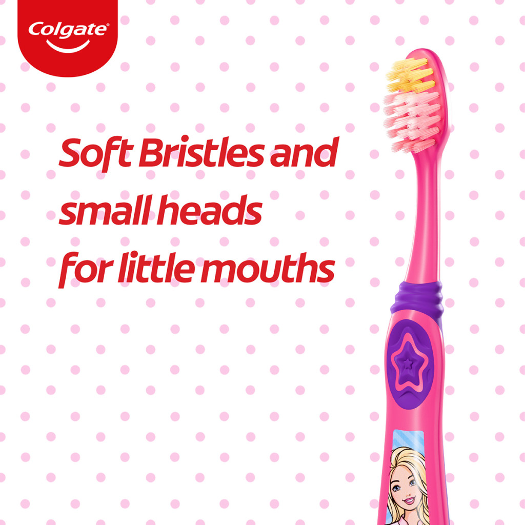 Colgate Kids 6+ years Barbie Extra Soft Toothbrush