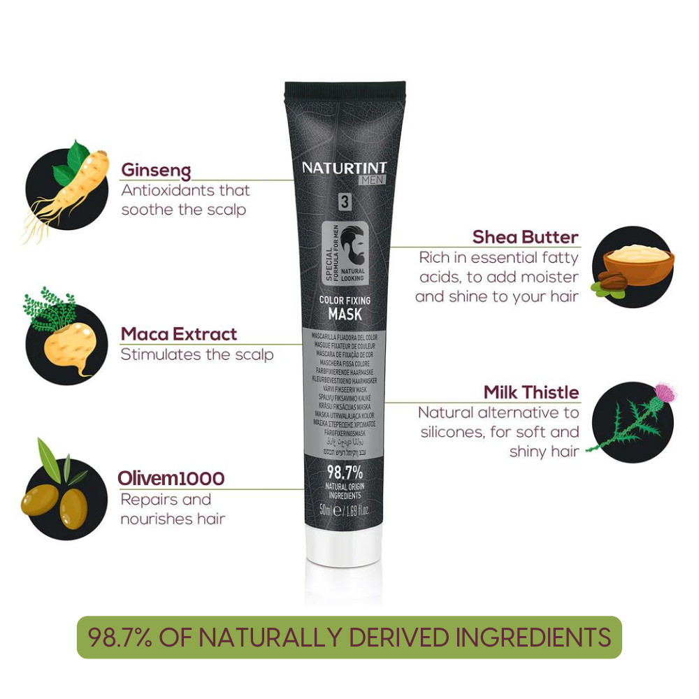 Naturtint Men Hair Color 4N Natural Chestnut 170ml