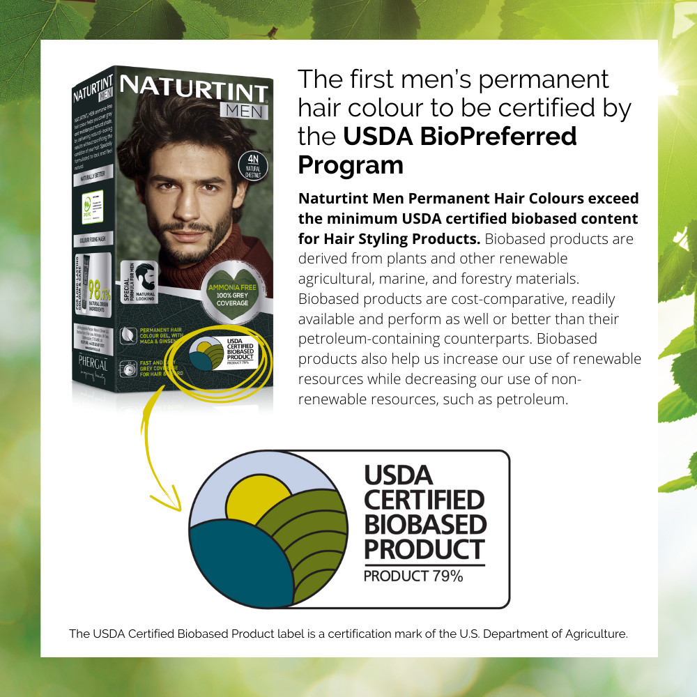 Naturtint Men Hair Color 4N Natural Chestnut 170ml