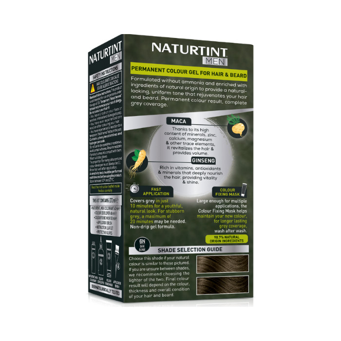 Naturtint Men Hair Color 6N Dark Blonde 170ml