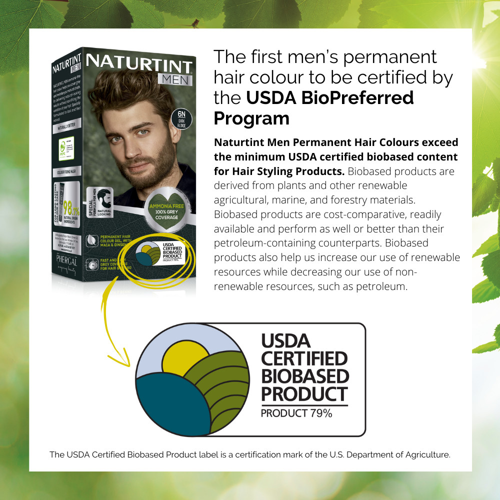 Naturtint Men Hair Color 6N Dark Blonde 170ml