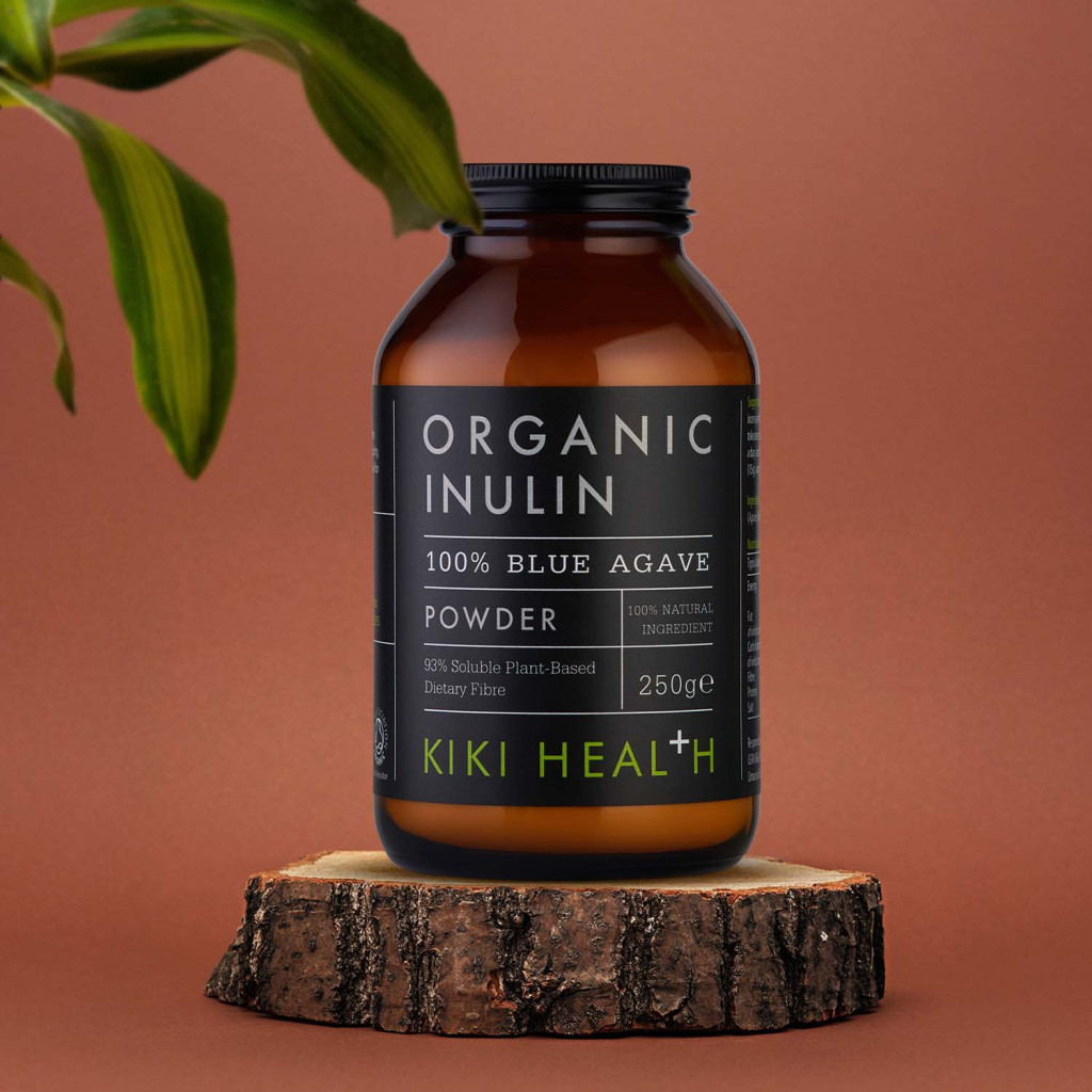 KIKI Health Organic Inulin 100% Blue Agave Powder 250g