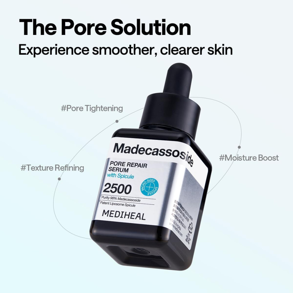 Mediheal Madecassoside Pore Repair, Tightening and Brightening Serum for Pores & Blemishes - 40ml