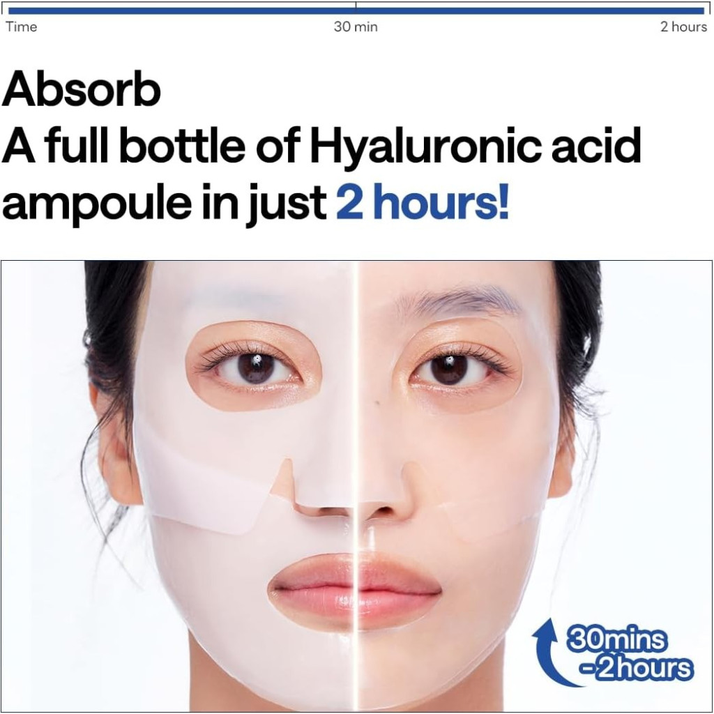 Mediheal Hyper Hyaluronate Gel Mask, Deep Hydration and Brightening with Liposome Hyaluronic Acid - 35g