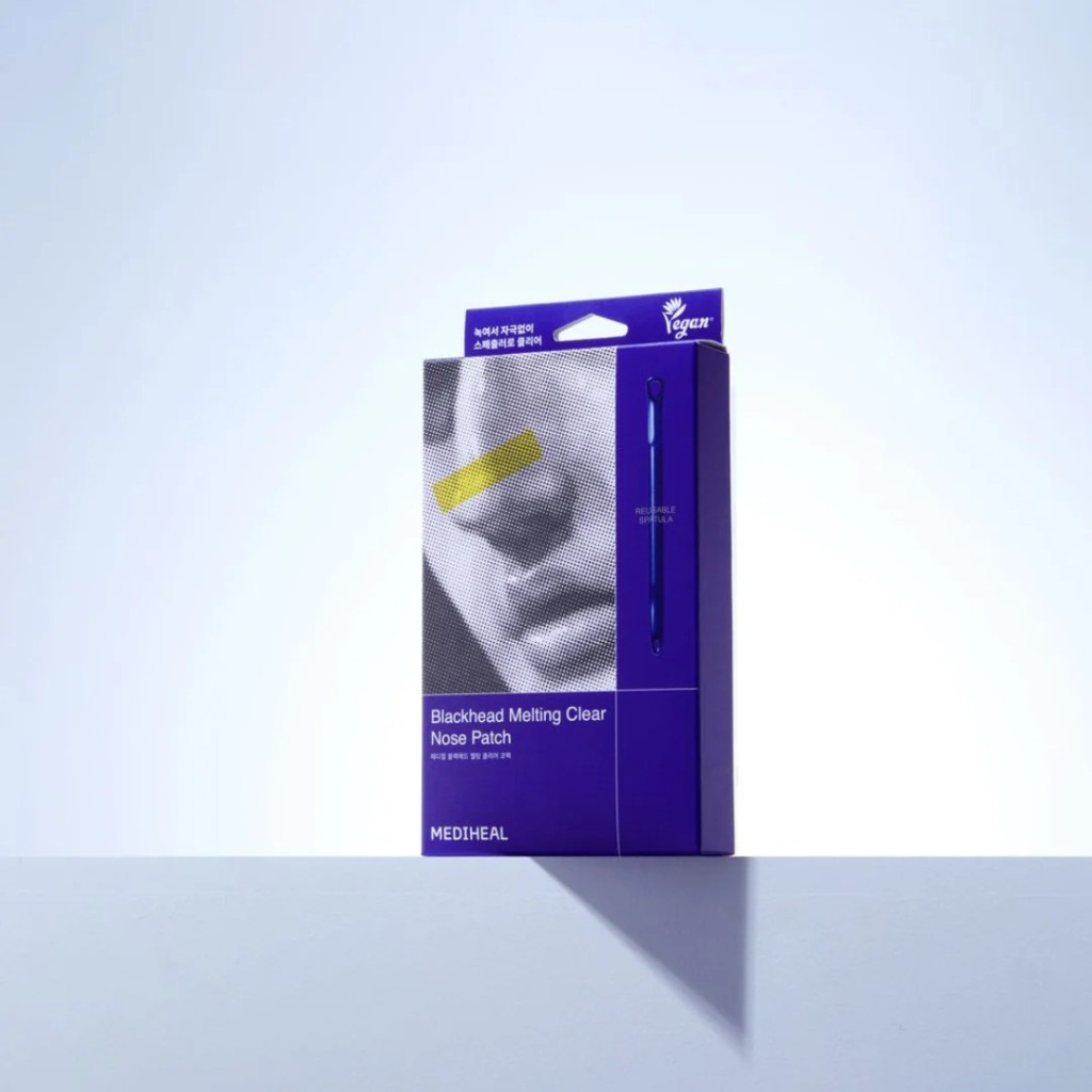 Mediheal Blackhead Melting Clear Nose Patch, Sebum Removal, Pore Tightening and Smooth Skin Care - 4s