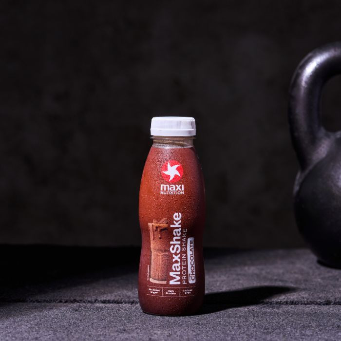 Maxi Nutrition MaxShake Chocolate, 25g High Protein, Low Fat, No Sugar Added, No Artificial Flavours – 330ml