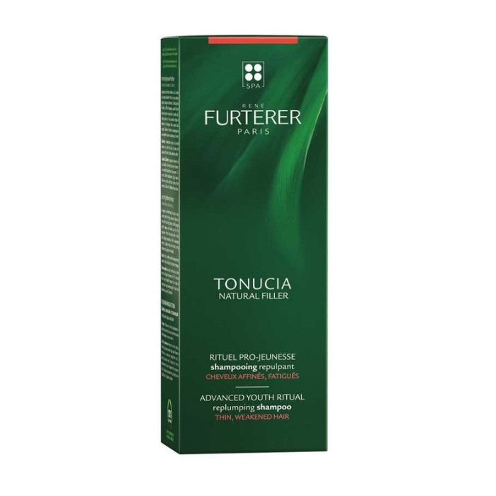 Rene Furterer Tonucia Natural Filler Shampoo ,Volumizing & Strengthening Shampoo for Thinning, Weak Hair 200 ml