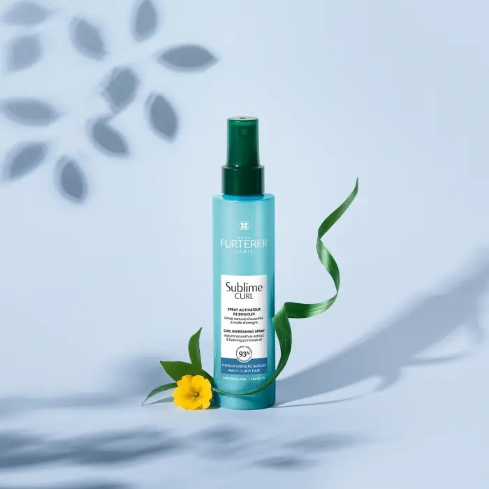 Rene Furterer Sublime Curl Refreshing Spray, Leave-In Curl Definer, Hydrating and Frizz Control - 150ml