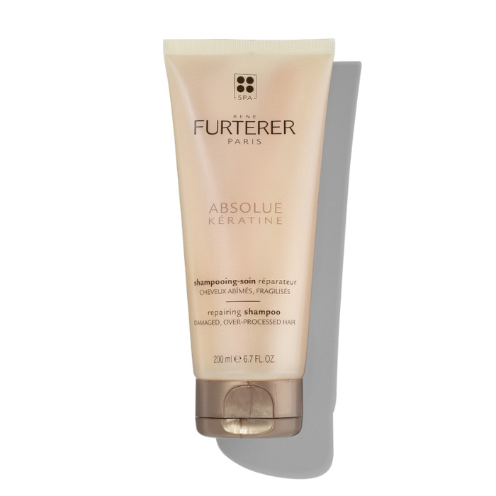 Rene Furterer Absolue Keratine Renewal Shampoo - Repairing Shampoo for Extremely Damaged or Over-Processed Hair 200ml