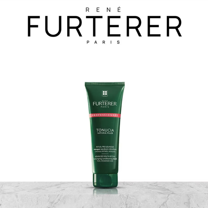 Rene Furterer Tonucia Natural Filler Mask- Anti-Aging Hair Mask for Thinning, Fragile or Aging Hair 250ml