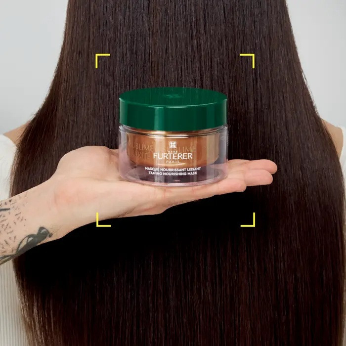 Rene Furterer Sublime Karite Taming Mask, Deep Conditioning, Smoothness and Shine for Dry Hair - 200ml