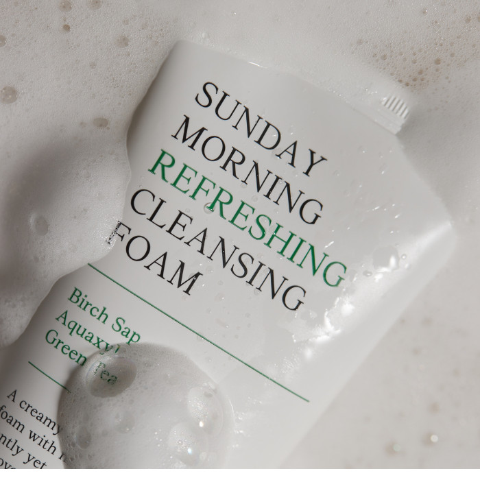 Axis-Y Sunday Morning Refreshing Cleansing Foam – pH-Balanced Face Wash for Sensitive & Oily Skin 120ml