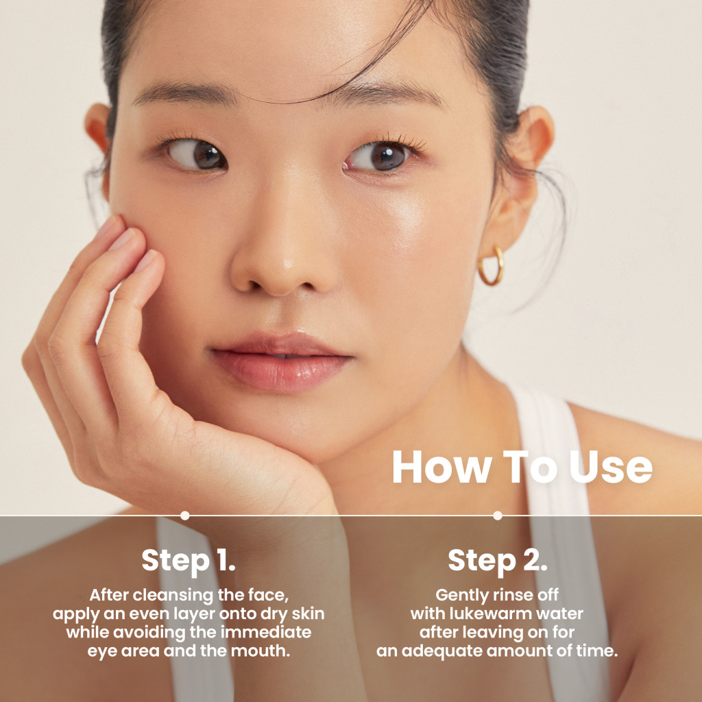 Axis-Y New Skin Resolution Gel Mask – Brightening & Soothing Mask with Heartleaf & Niacinamide for Glowing Skin 100ml