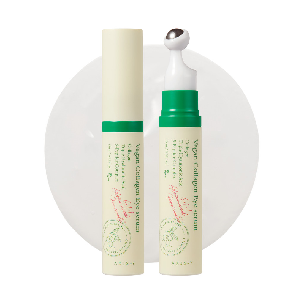 Axis-Y Vegan Collagen Eye Serum – Hydrating & Firming Eye Serum for Dark Circles, Puffiness & Fine Lines 10ml